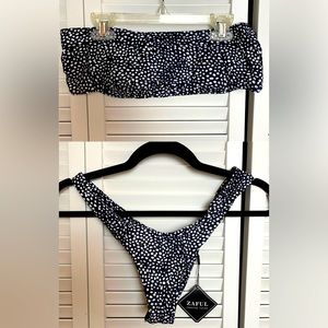Matching Set! Black polkadot bikini - Size L (8) 👙